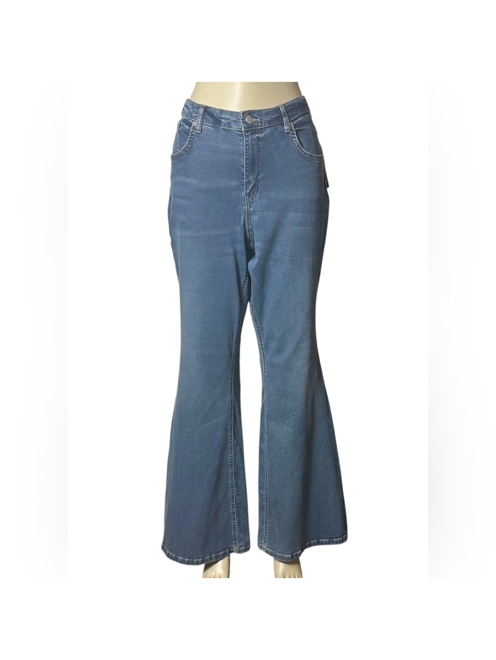 High Rise Flare Stretch Women’s Jeans